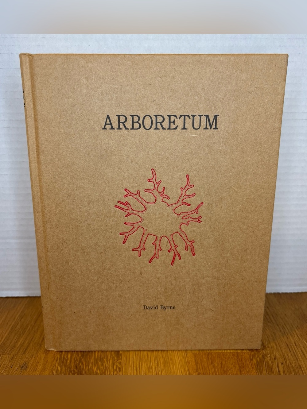 Arboretum By David Byrne Book with large foldout phycology Rare!
